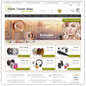 Flesh Tunnel Shop | Body Jewelry Piercing Jewellery