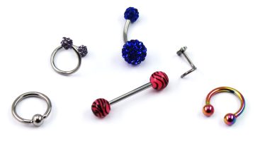 Body Piercings Cluster