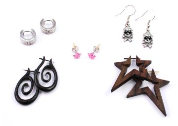 Online shop for earrings