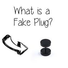 What does fake plug mean?