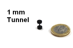 1mm Flesh Tunnel