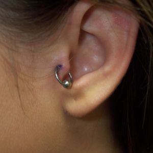 Tragus Jewellery in the Ear