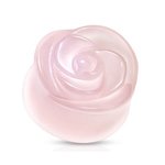 Stone Ear Plug - Rose - Rose Quartz - 6 mm