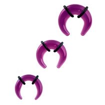 Circular Claw - Acrylic - Purple