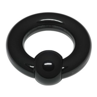 Ball Closure Ring - Acrylic - Black