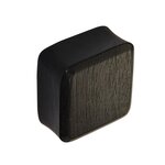 Wood Ear Plug - Square - Ebony Wood - 16 mm