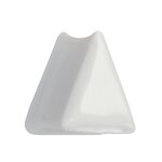 Ear Plug - Triangle - Bone - 16 mm