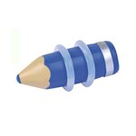 Ear Plug - Pencil - Blue - 4 mm