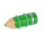Ear Plug - Pencil - Green - 12 mm