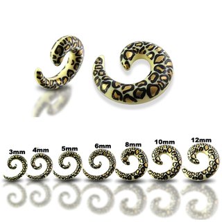 Spiral Taper - Leopard - Leo - 3 mm