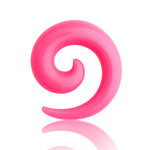 Spiral Taper - Acrylic - Pink - 3 mm