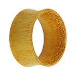 Wood Flesh Tunnel - Jackfruit Wood - 12 mm