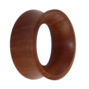 Wood Flesh Tunnel - Saba Wood - 30 mm