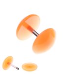 Smart Fake Ear Plug - Orange