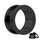 Flesh Tunnel - Steel - Black - 8 mm