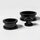 Flesh Tunnel - Steel - Black - 8 mm