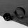 Flesh Tunnel - Steel - Black - 8 mm