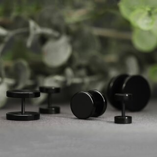 Piercing Fake Plug - Black