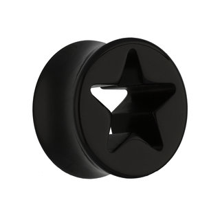 Classic Ear Plug - Black - Star
