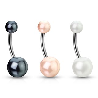 Bananabell Piercing - Pearl - 3 Colors - [2.] - pink