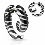 Fake Expander - Spiral - Black - Zebra