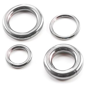 Segment Ring - Steel - Silver - 2.0mm to 6.0mm - [09.] - 2.5 x 12 mm
