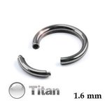 Segment Ring - Titanium - Silver - 1.6mm - [01.] - 1.6 x...