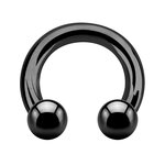 Circular Barbell - Steel - Black - 2.0mm to 6.0mm - [04.]...