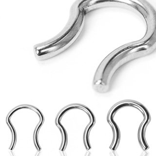 Septum Retainer - Steel - Silver - [3.] - 2.5mm