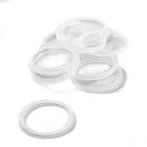 Rubber O-Ring - Transparent - 1,6 mm