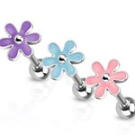 Barbell Piercing with Ball - Flower