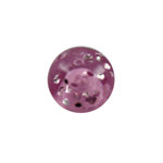 Piercing Ball - Acrylic - Glitter - Purple - with Screw