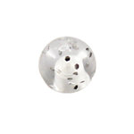 Piercing Ball - Acrylic - Glitter - Clear - with Screw