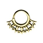 Septum Piercing - Brass - Gold - Ornament #2
