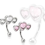 Bananabell Piercing - Small - 3 Hearts