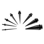 Set of Expanders - Steel - Black - 1.6-10mm