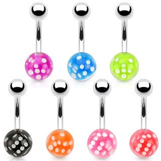 Bananabell Piercing - Ball - Dice - 7 Colors