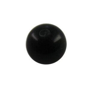 Piercing Ball - Acrylic - Black - with Screw - [02.] - 1.2 x 4 mm