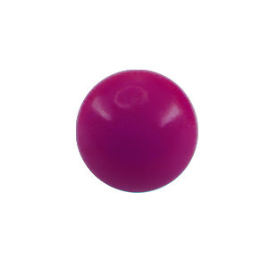 Piercing Ball - Acrylic - Purple - with Screw - [05.] - 1.6 x 5 mm