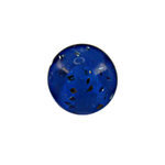 Piercing Ball - Acrylic - Glitter - Blue - with Screw -...