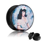 Picture Ear Plug - Screw - Pin Up #2