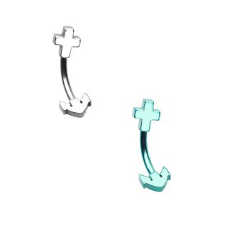 Bananabell Piercing - Small - Anchor - [1.] - silber