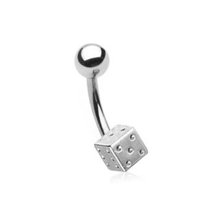 Bananabell Piercing - Silver - Dice