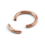 Segment Ring - Steel - Rose Gold - [04.] - 1.2 x 12 mm