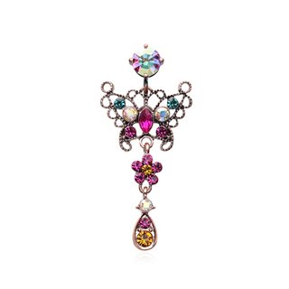Bananabell Piercing - Buckle - Butterfly - Antique