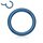 Segement Ring Piercing - Clicker [02.] - 1.2 x 8 mm - Color: black