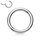 Segement Ring Piercing - Clicker [02.] - 1.2 x 8 mm - Color: black