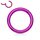 Segement Ring Piercing - Clicker [02.] - 1.2 x 8 mm - Color: black