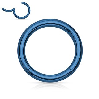 Segement Ring Piercing - Clicker [04.] - 1.2 x 8 mm - Color: colorful
