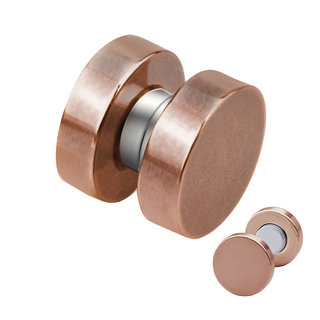 Magnet Fake Plug - Steel - Rose Gold